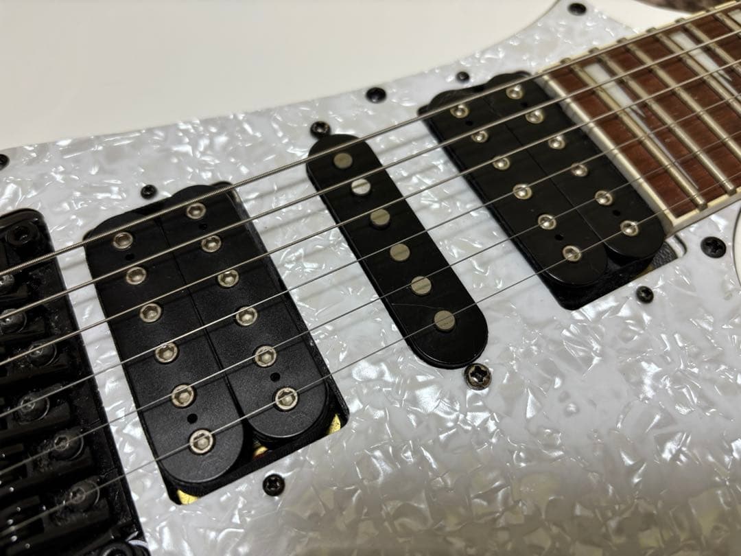 【値下げ】アイバニーズ RG350DXZ ホワイト　ソフトケース・ストラップ付き