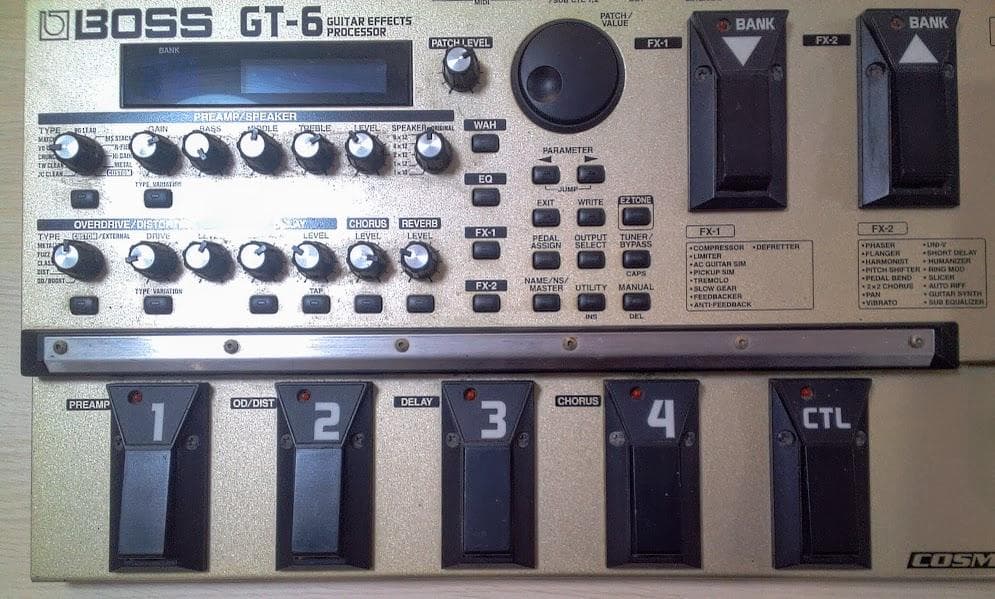 ◆◆◆BOSS GT-6 Guitar Effects Processor