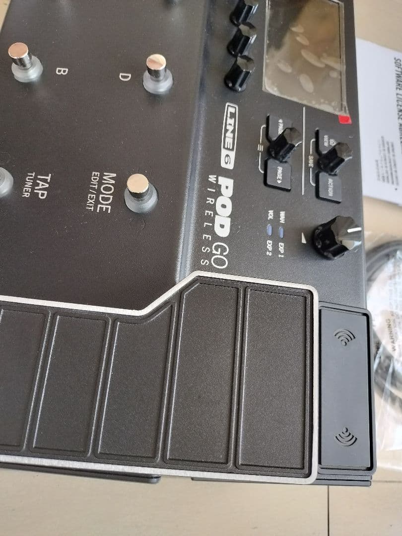 POD GO WIRELESS ギターエフェクター & Relay G10