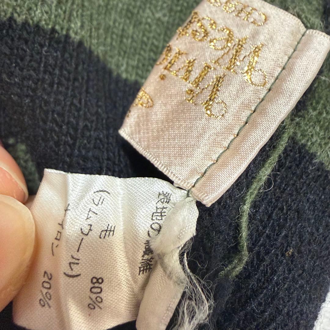 美品 希少 Vivienne Westwood ニット帽 オリーブグリーン