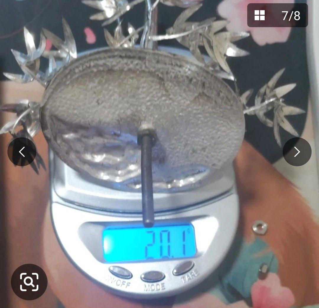 ト*！様 光則作　純銀製 松と竹の置物　2点セット