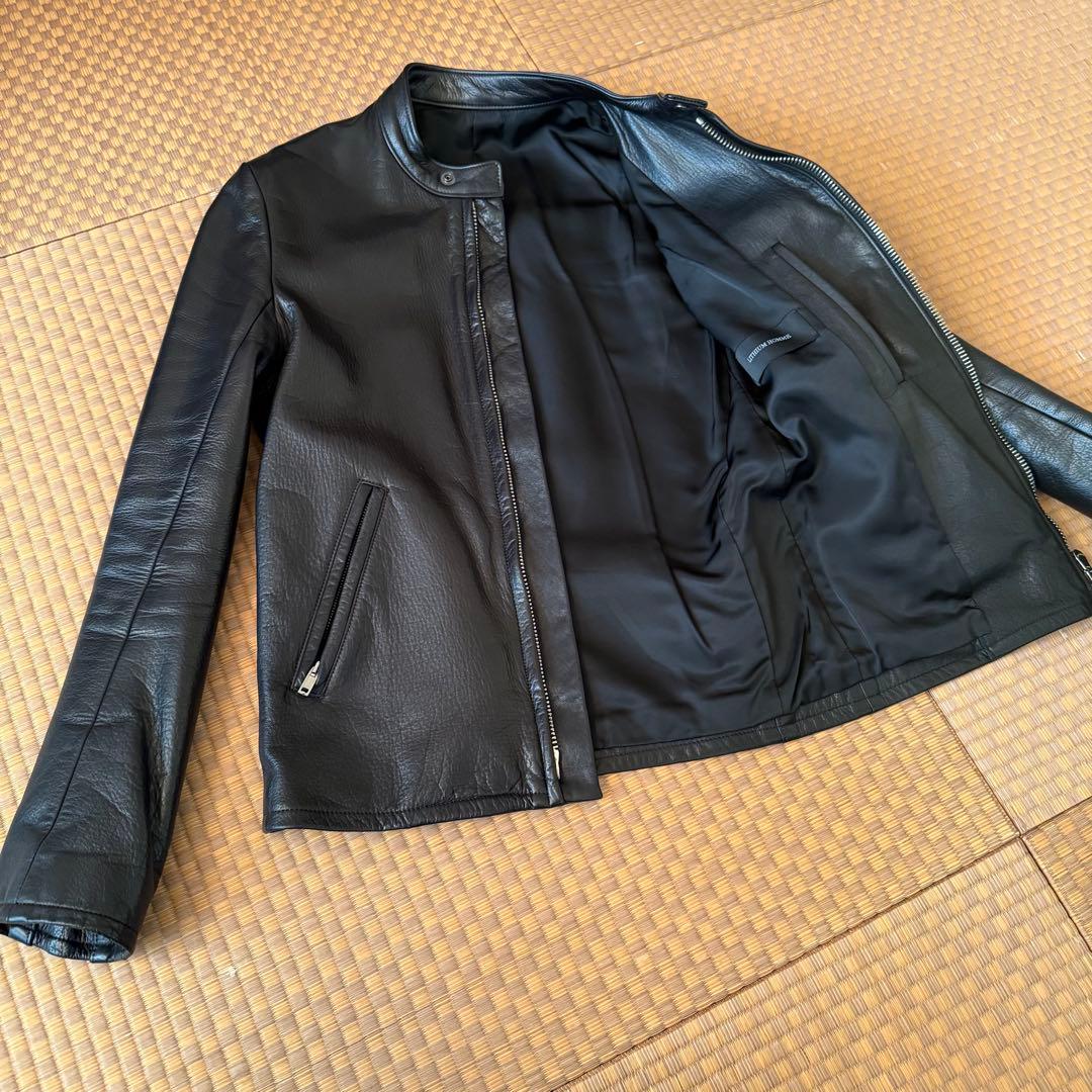 【良品】リチウムオム　シングルライダース　ジャケット