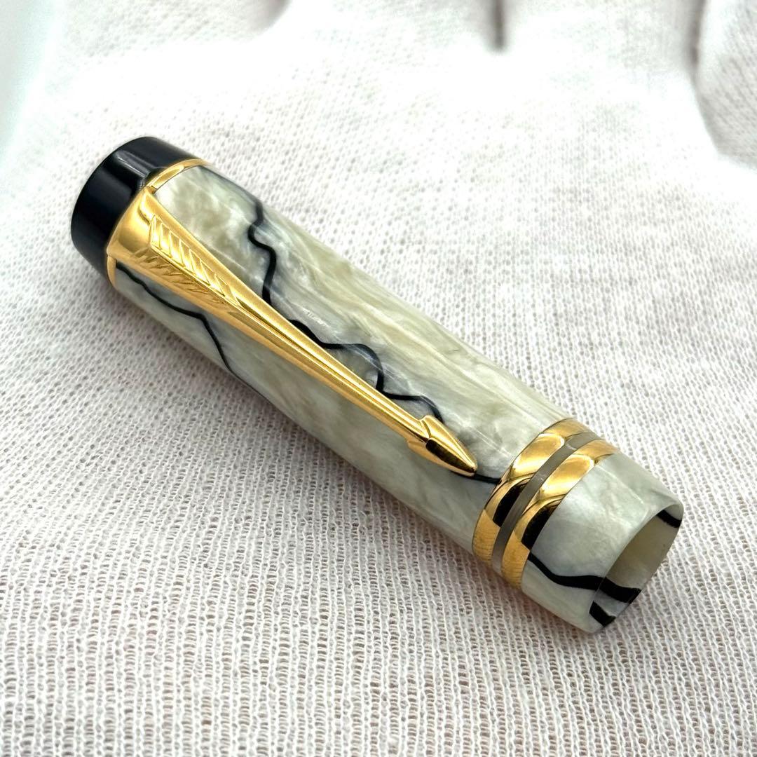 Parker パーカー Duofold デュオフォールド パール 万年筆 18K