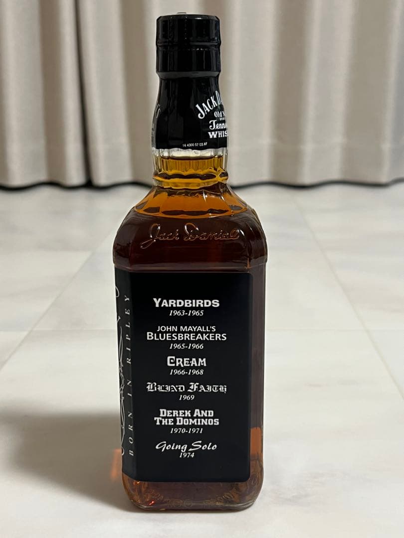 Eric Clapton ジャックダニエル ファンクラブ限定品 700ml