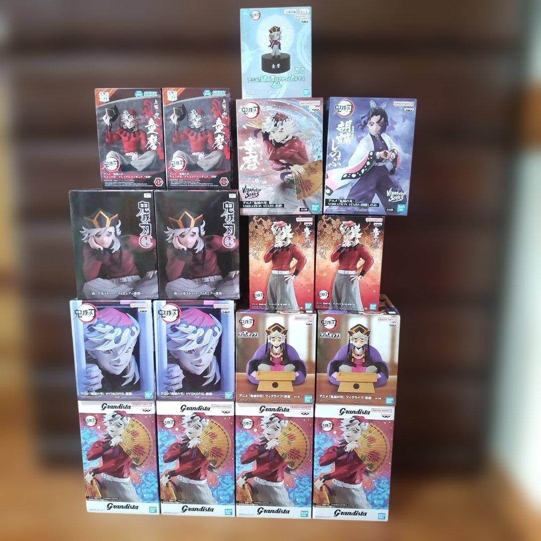 鬼滅の刃 童磨 上弦の弐づくしフィギュアフルコース 吸収された胡蝶しのぶを添えて