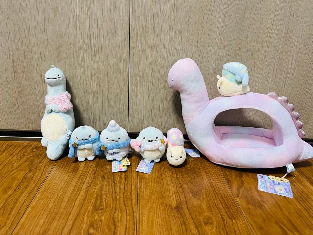 すみっコぐらし　とかげとおかあさんときらきらな夜　てのりぬいぐるみ