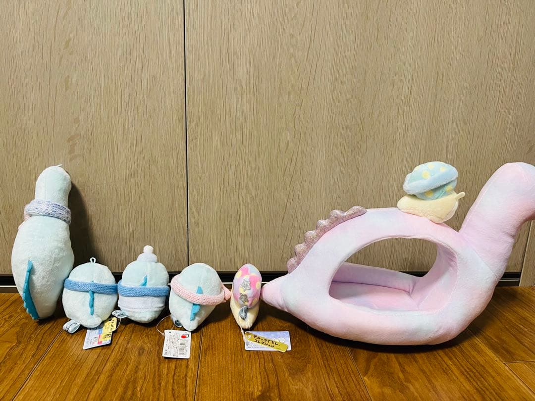 すみっコぐらし　とかげとおかあさんときらきらな夜　てのりぬいぐるみ