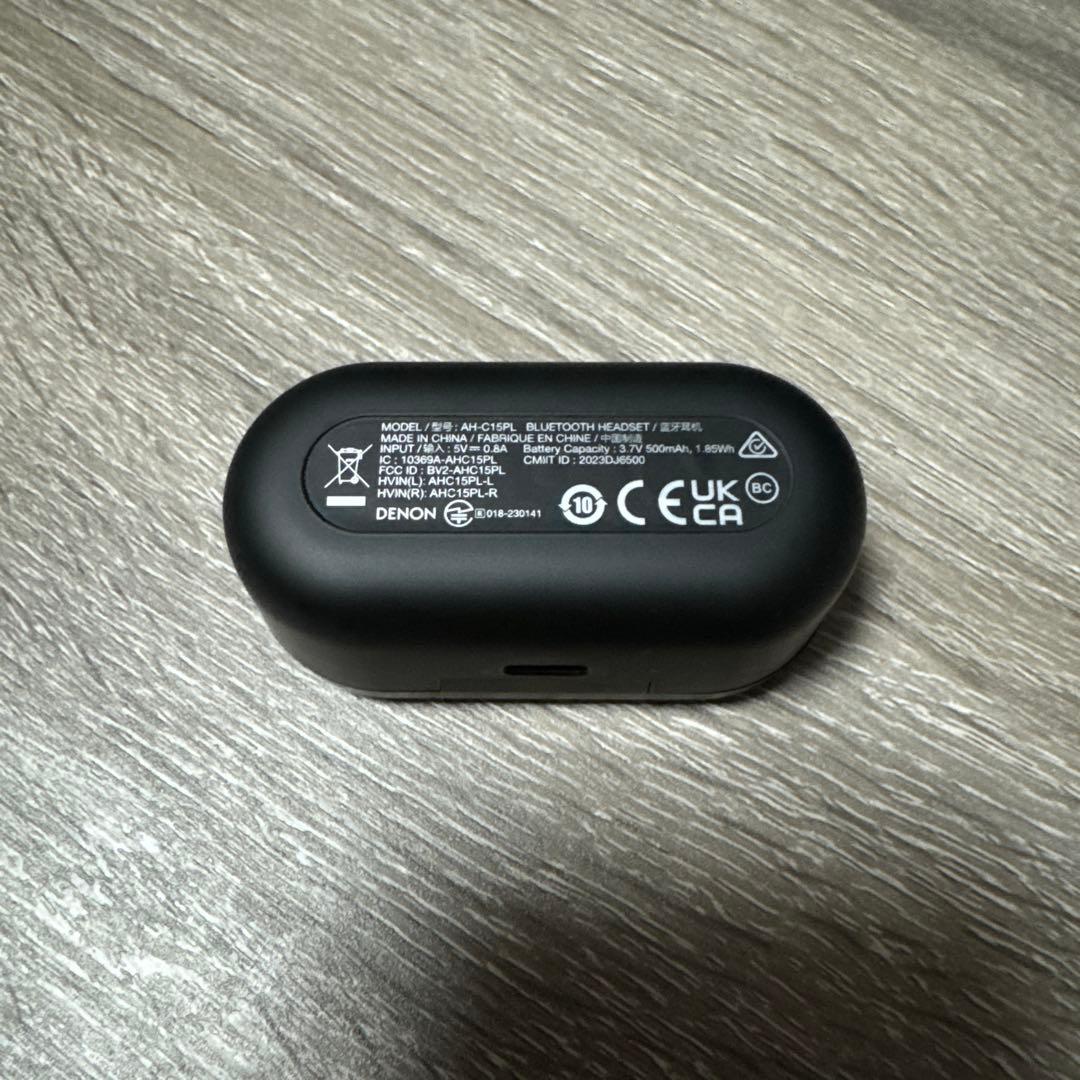 DENON Perl Pro AH-C15PL ワイヤレスイヤホン ブラック