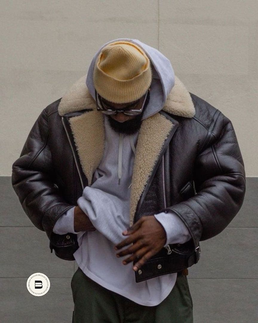 【超希少レア】名作 80s リアルムートン B-3 ジャケット