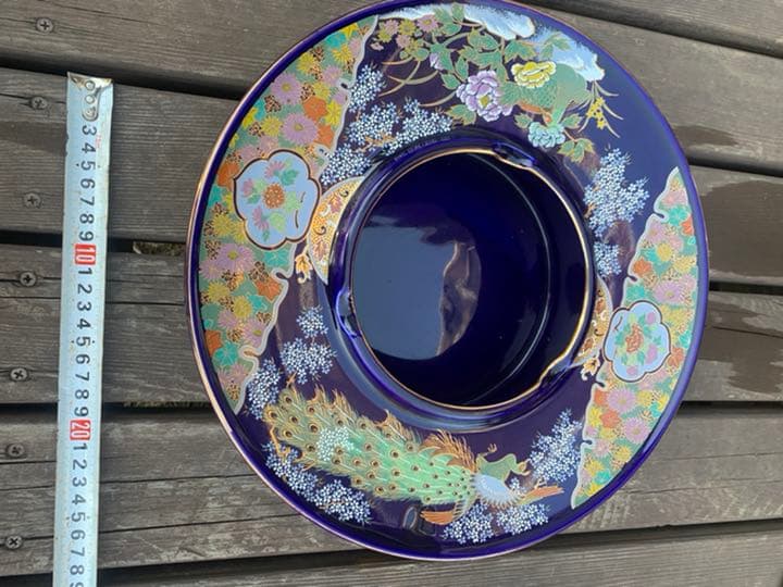 明陶　　豪華な灰皿