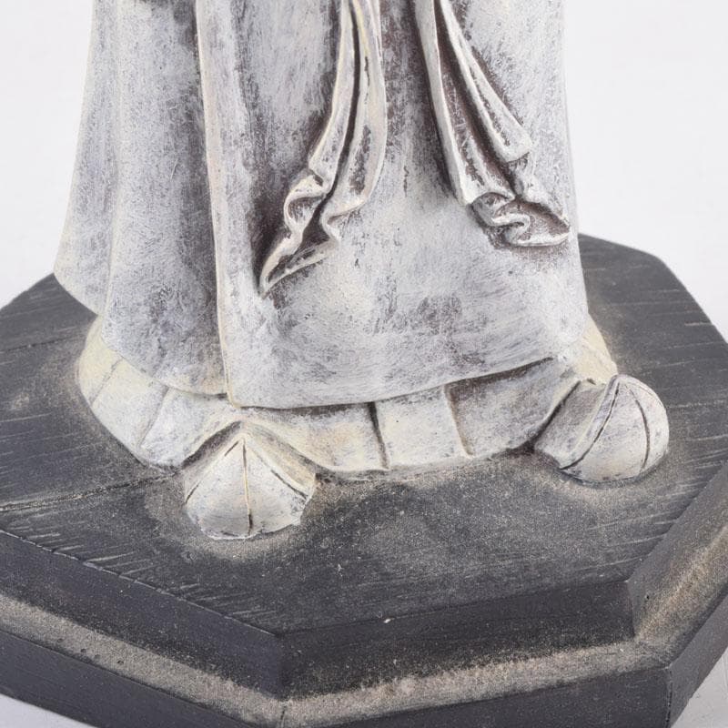 仏教美術　樹脂製　観音菩薩像　仏像　置物　V　8378