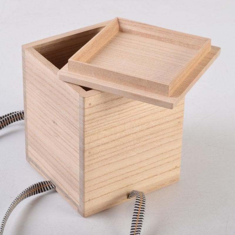 茶道具　高取焼　十三代高取八仙作　擂座(るいざ)茶入　仕覆付　共箱　V　8742