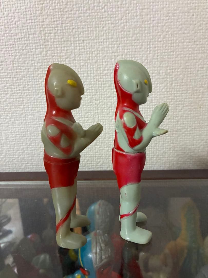 ブルマァク　ウルトラマン　ミニソフビ 2種　当時物