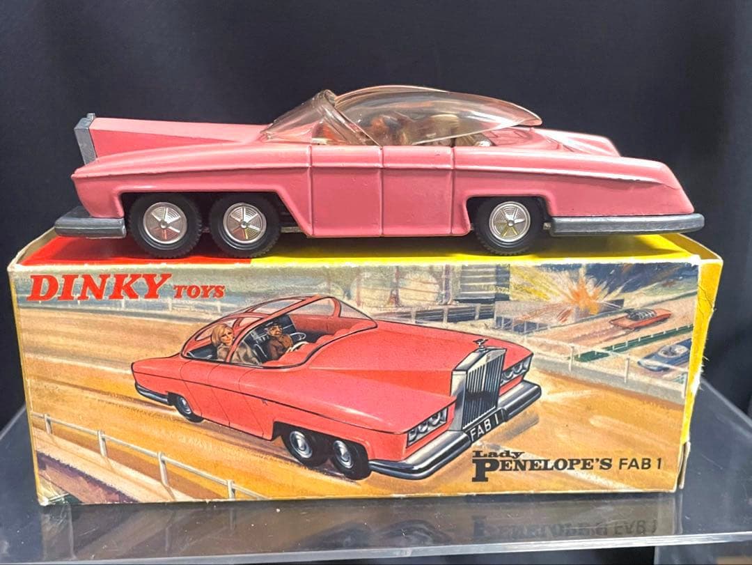 貴重■【ヴィンテージ】 サンダーバード ペネロープ号 1/43 / ディンキー