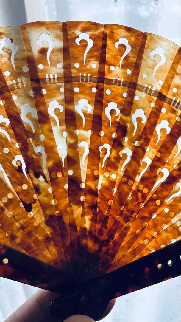 坂本べっ甲店　長崎べっ甲　扇子