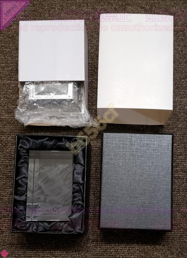 ◎雑貨 未使用 3Dクリスタル アイドル雀士スーチーパイ サターントリビュート