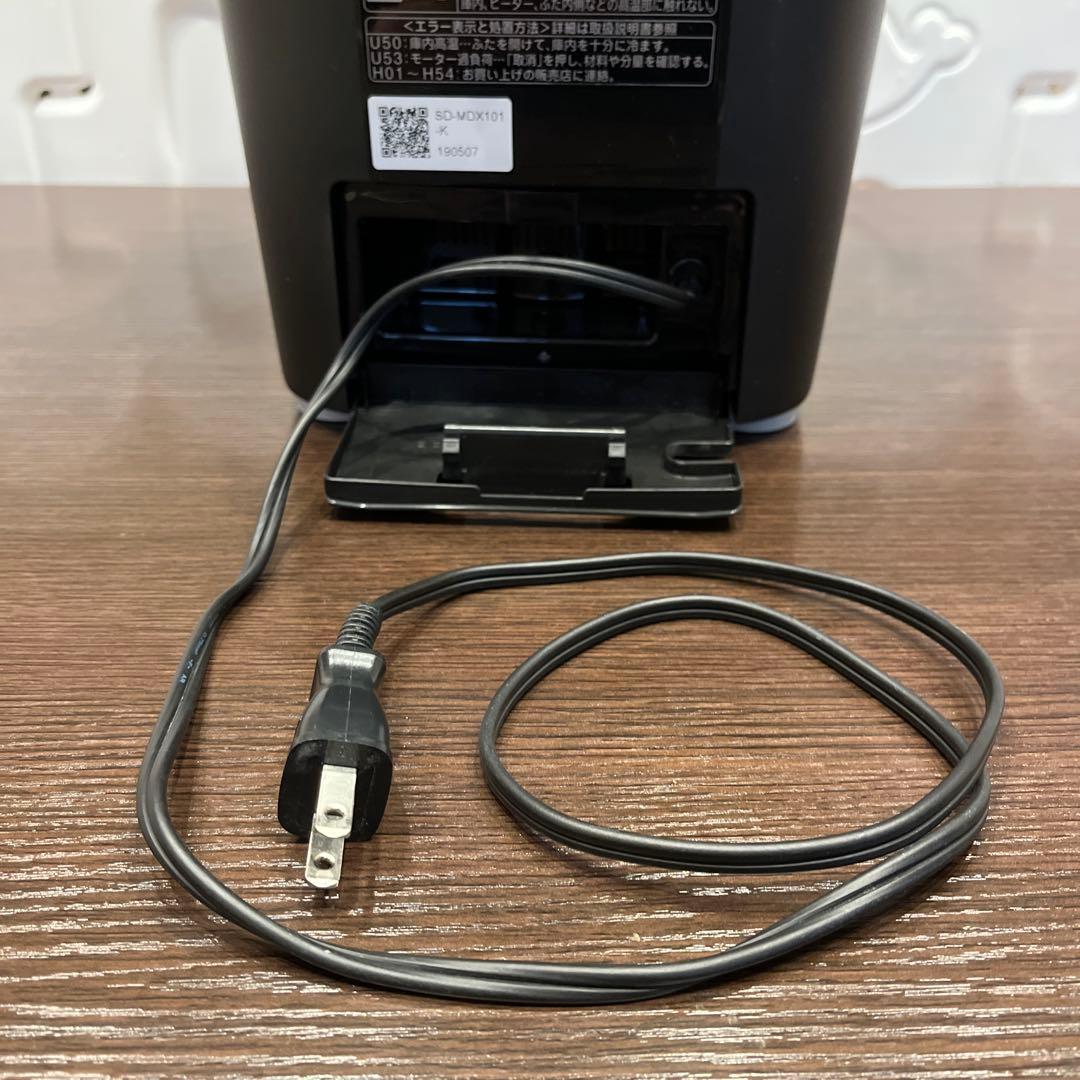 Panasonic SD-MDX101 ホームベーカリー　ブラック