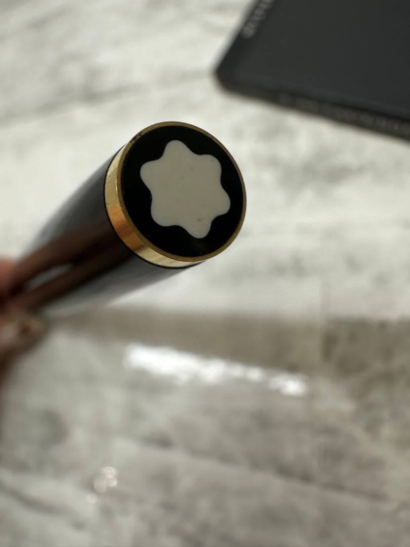 MONT BLANC 万年筆 インクカートリッジ付き　ペン先750刻印