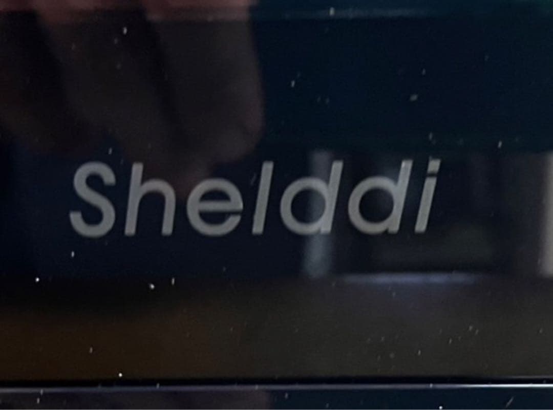 Shelddi 小型冷蔵庫 23L ガラスドア