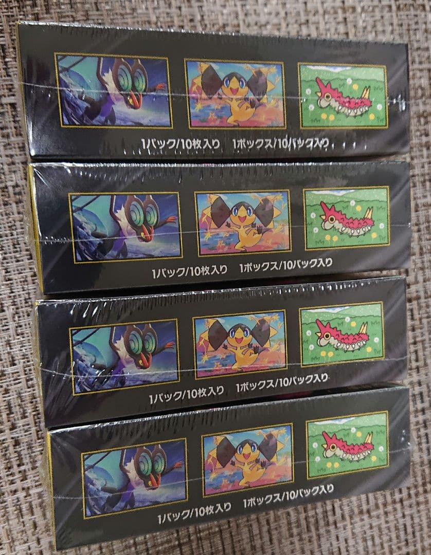 ポケモンカード　MEGAドリームex　4BOXシュリンク付き