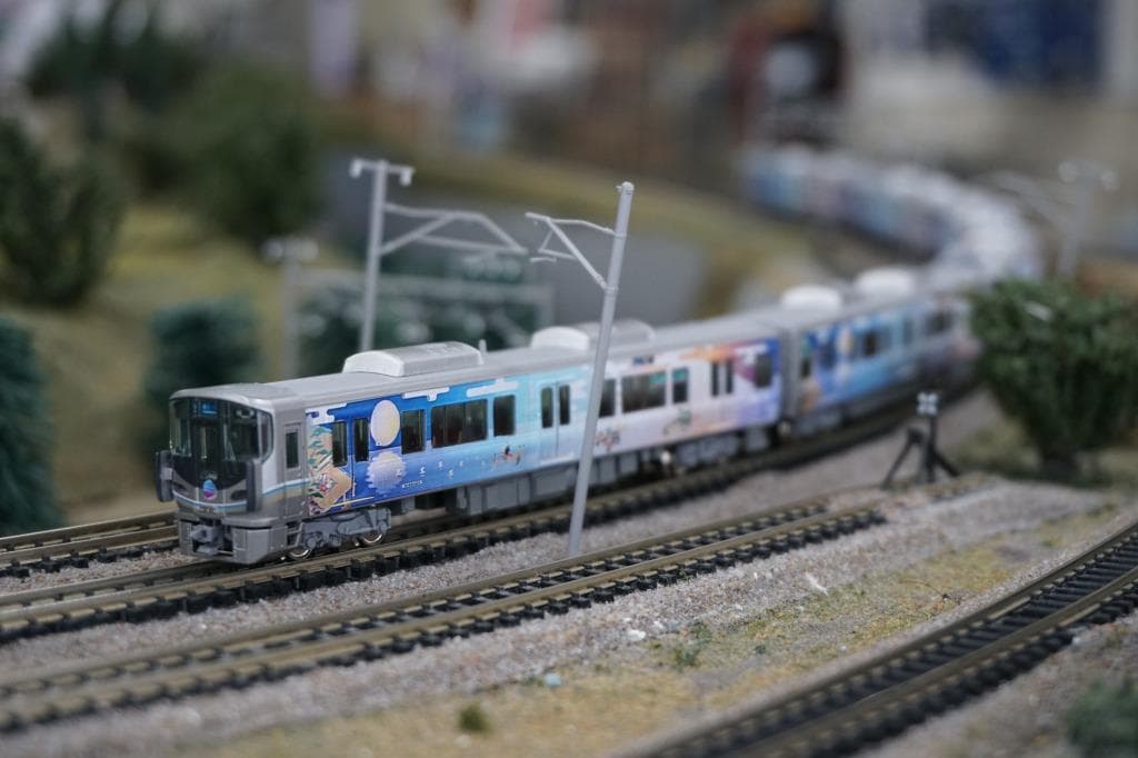 KATO 225系 びわこおおつ紫式部とれいん ラッピング仕様　6両