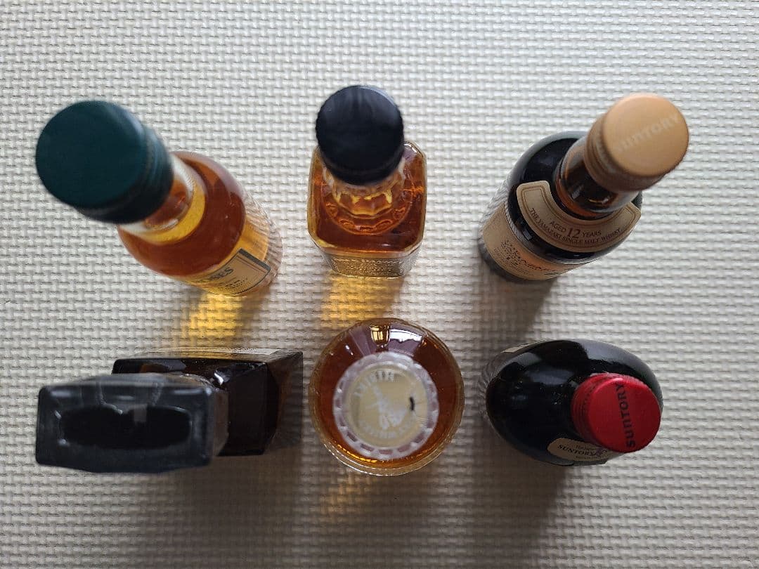 未開封★ミニボトル　ウイスキー各種50ml　6本セット★