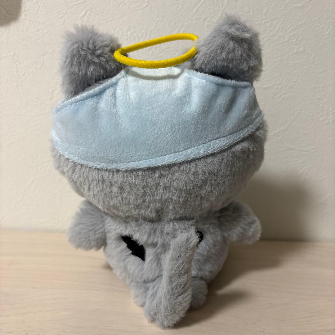 ニャンオェちゃんふわふわぬいぐるみ　歯周病にならない歯周病ちゃん歯ブラシ　セット