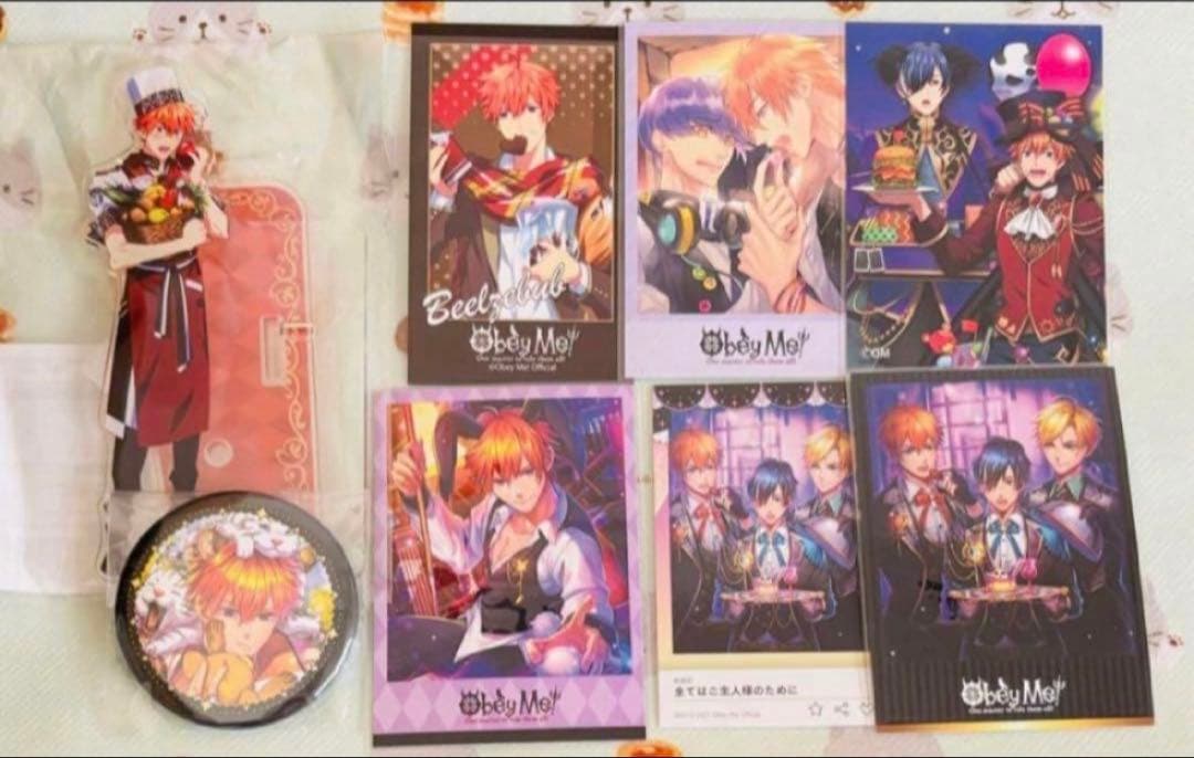 おべいみー　ベール　チェキ6枚　アクリルペンスタンド　缶バッジ