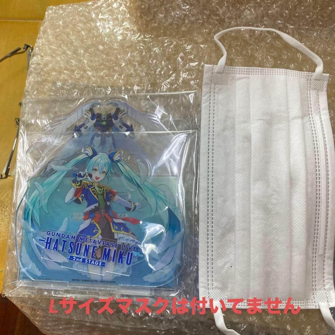ガンダムメタバース ライブ 初音ミク　アクスタ　ガンダム レア