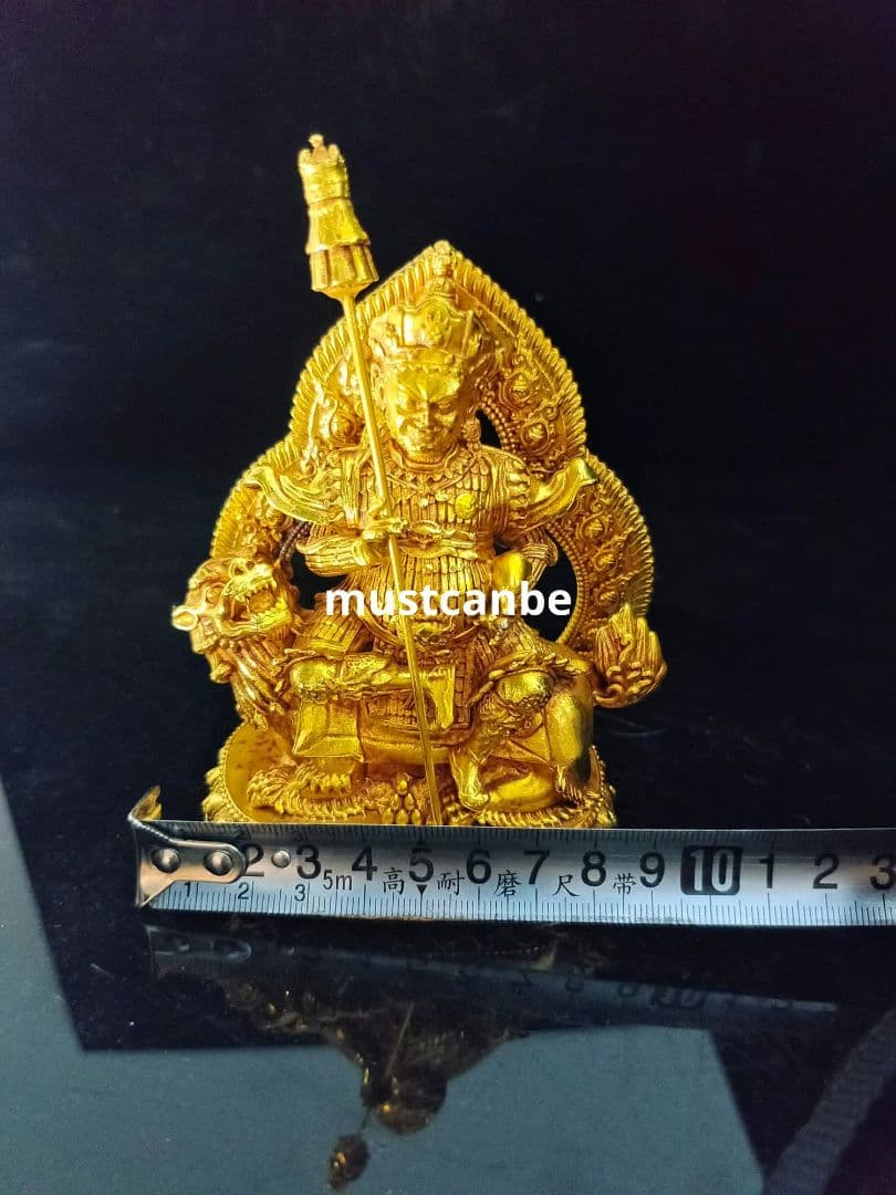 仏教美術 仏像 多聞天王財神爺 仏堂奉納 鎮宅辟邪 開運風水 招財 置物 工芸品