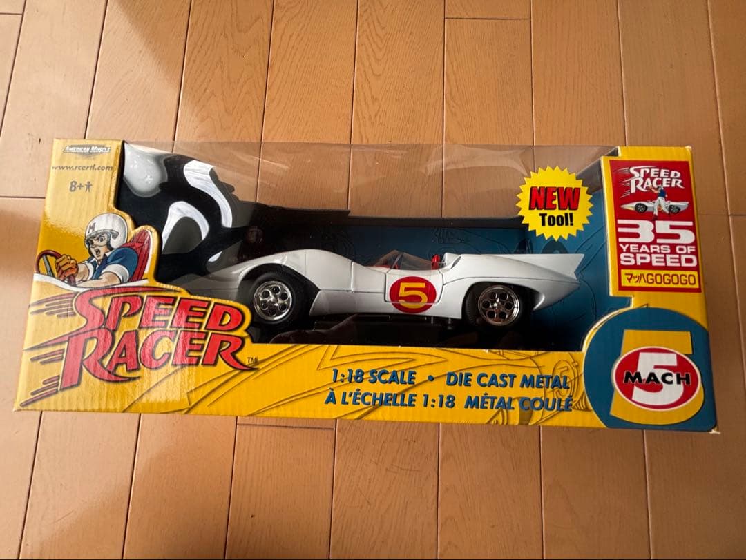 Speed Racer Mach 5 ダイキャストメタル 1:18