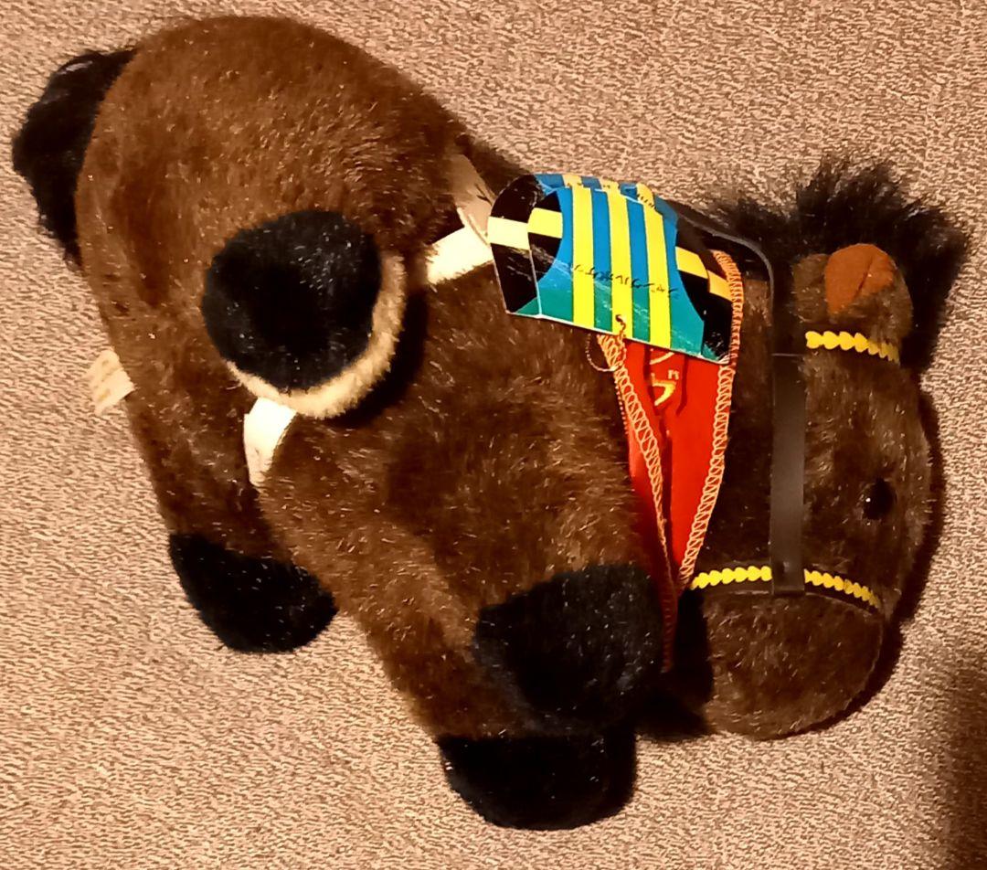 ジャングルポケット　日本ダービー　ぬいぐるみ　avanti