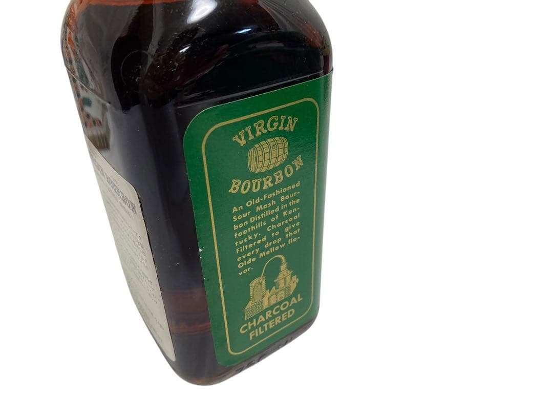 激レア終売品バーボンVirginヴァージンウイスキー１０年ケンタッキー新品未開封