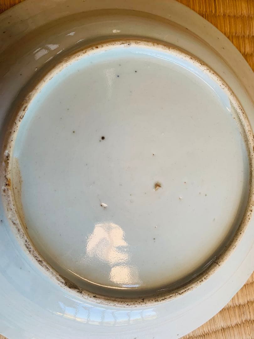 中国清時代中期染付大皿