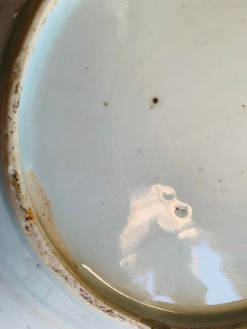 中国清時代中期染付大皿