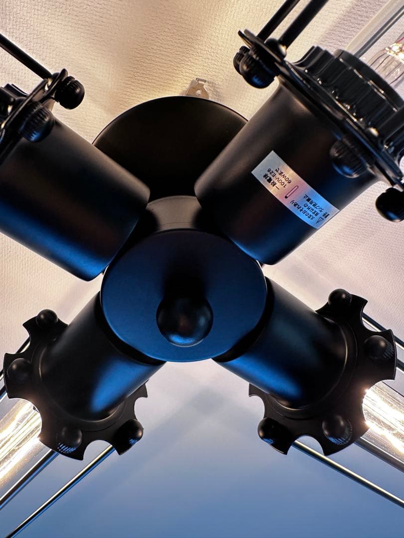 ジャーナルスタンダードファニチャー★アクメ★レトロ シーリングライト 黒