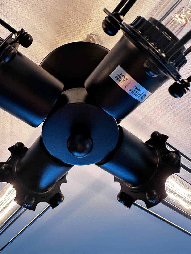 ジャーナルスタンダードファニチャー★アクメ★レトロ シーリングライト 黒