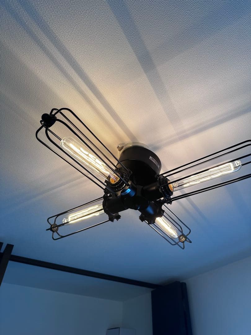 ジャーナルスタンダードファニチャー★アクメ★レトロ シーリングライト 黒