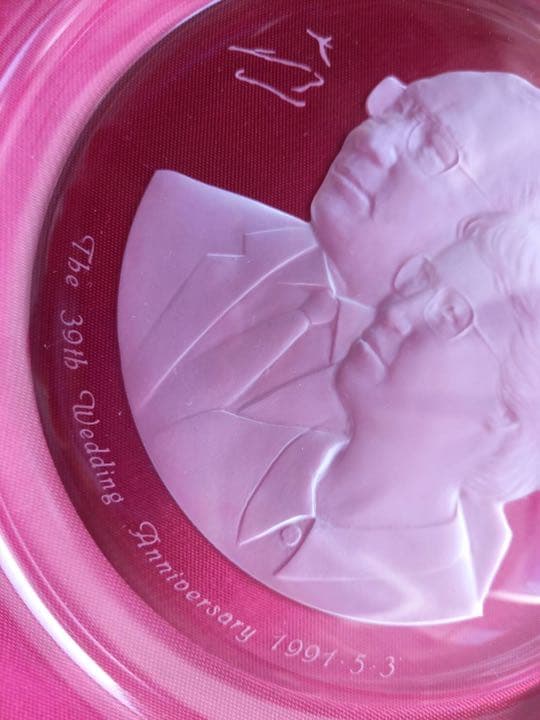 池田大作　創価学会39年結婚アニバーサリー記念品