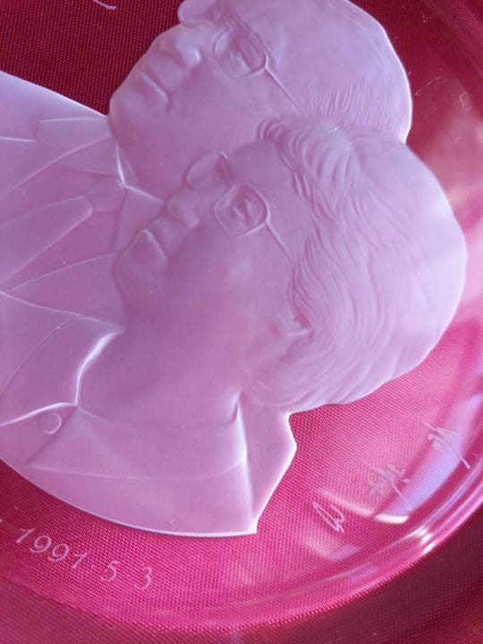 池田大作　創価学会39年結婚アニバーサリー記念品