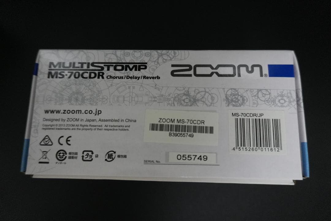 ZOOM MULTISTOMP MS-70CDR ギターエフェクター