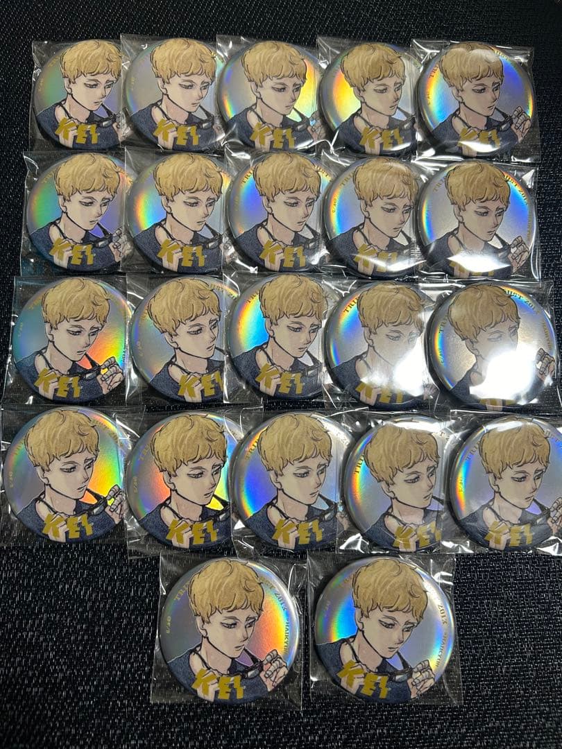 ハイキュー ジャンプGIGA 缶バッジ 月島