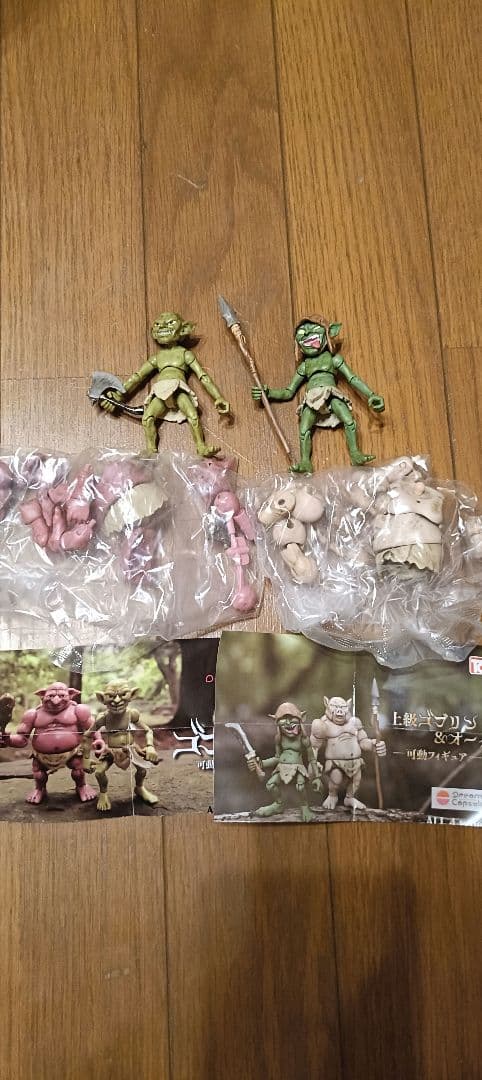 ガシャポンクエスト リンクトラベラーズ大量まとめ キャラセレ、素体有り