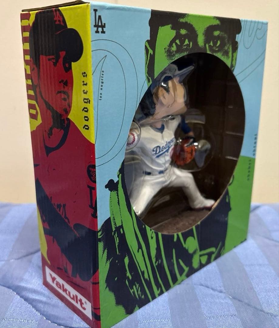 美品2025年9月10日配布限定品 大谷翔平フィギュア ロサンゼルス・ドジャース