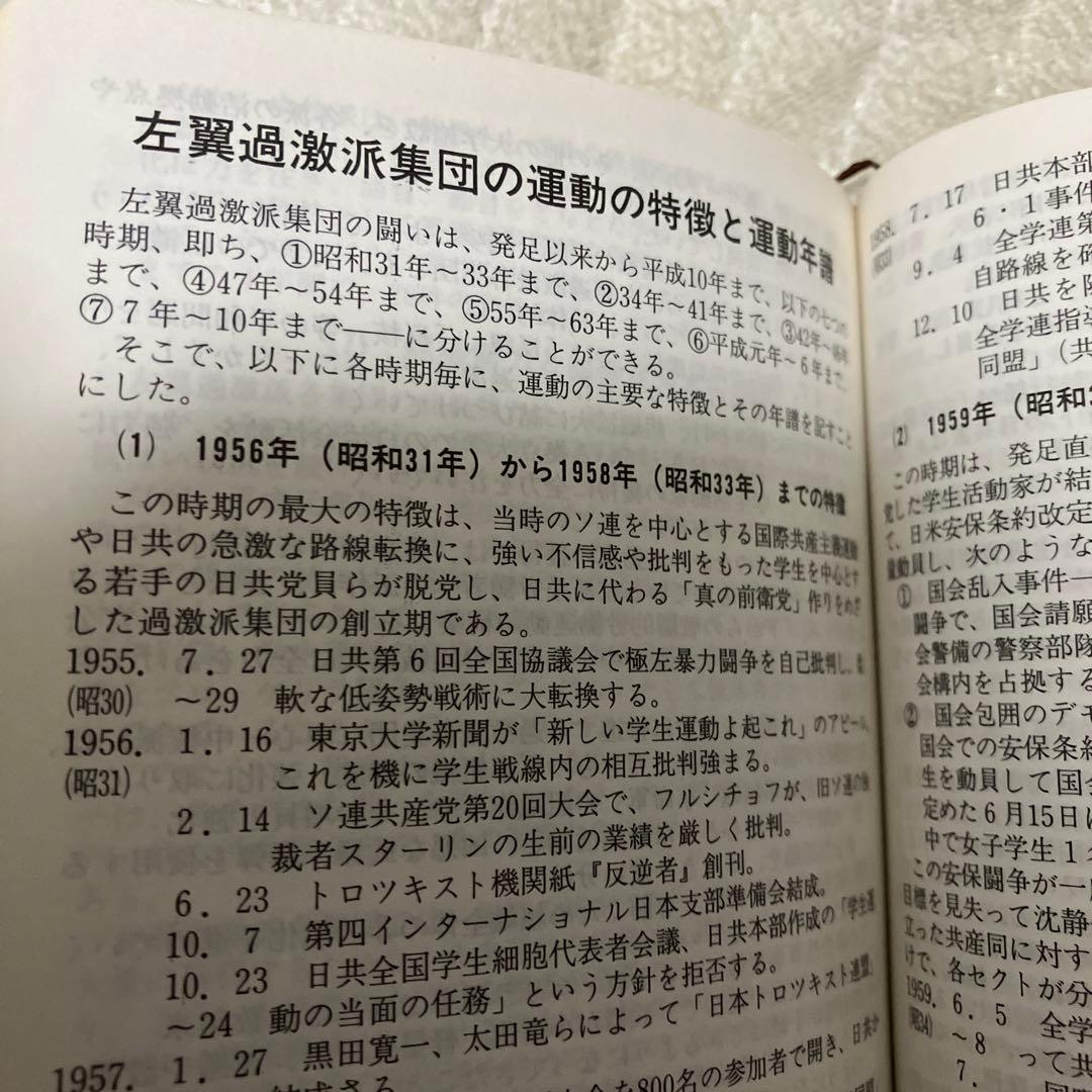 キ*店様 左翼便覧 日本政治経済研究所　平成１１年刊