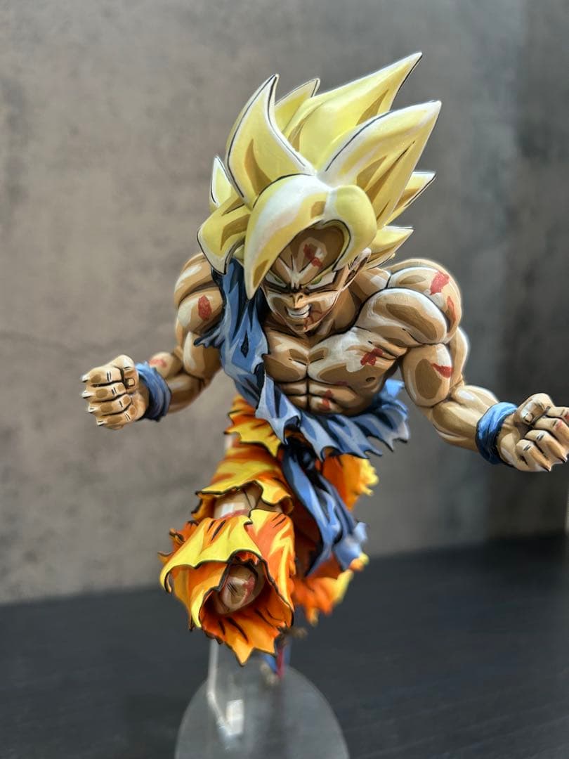 ジャンプ50周年　リペイント　孫悟空　ドラゴンボール　フィギュア　一番くじ