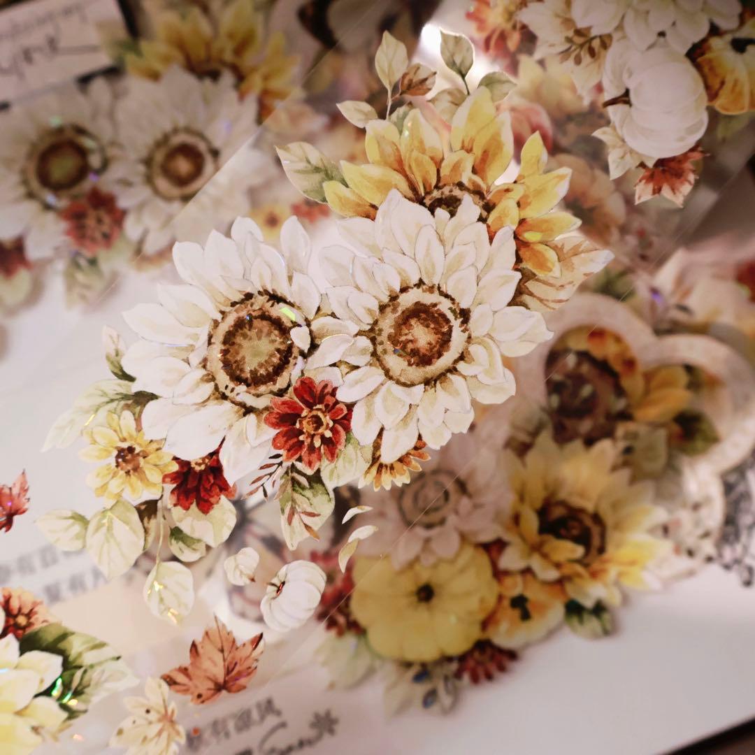 ⭐️SALE⭐️ 壹洱原创《金色麦田》海外マスキングテープ　マステ 【2565】