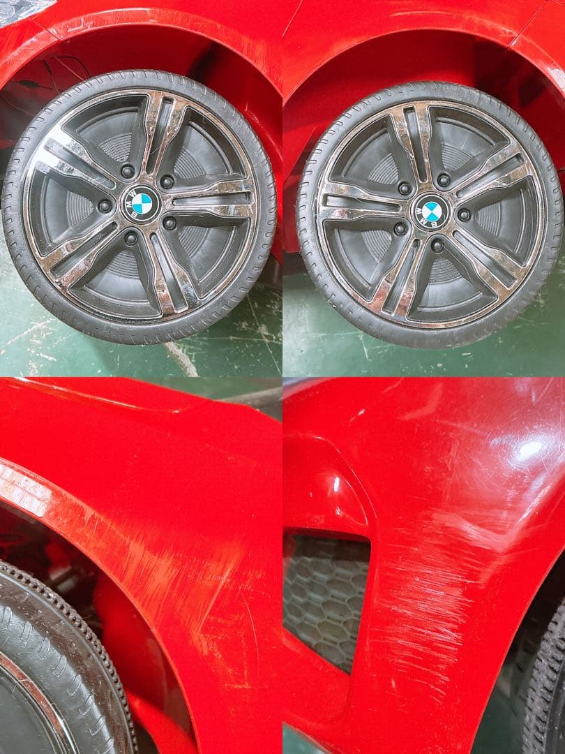 BMW 6 GT 電動乗用カー キッズカー 乗用玩具 レッド BMW正規デザイン