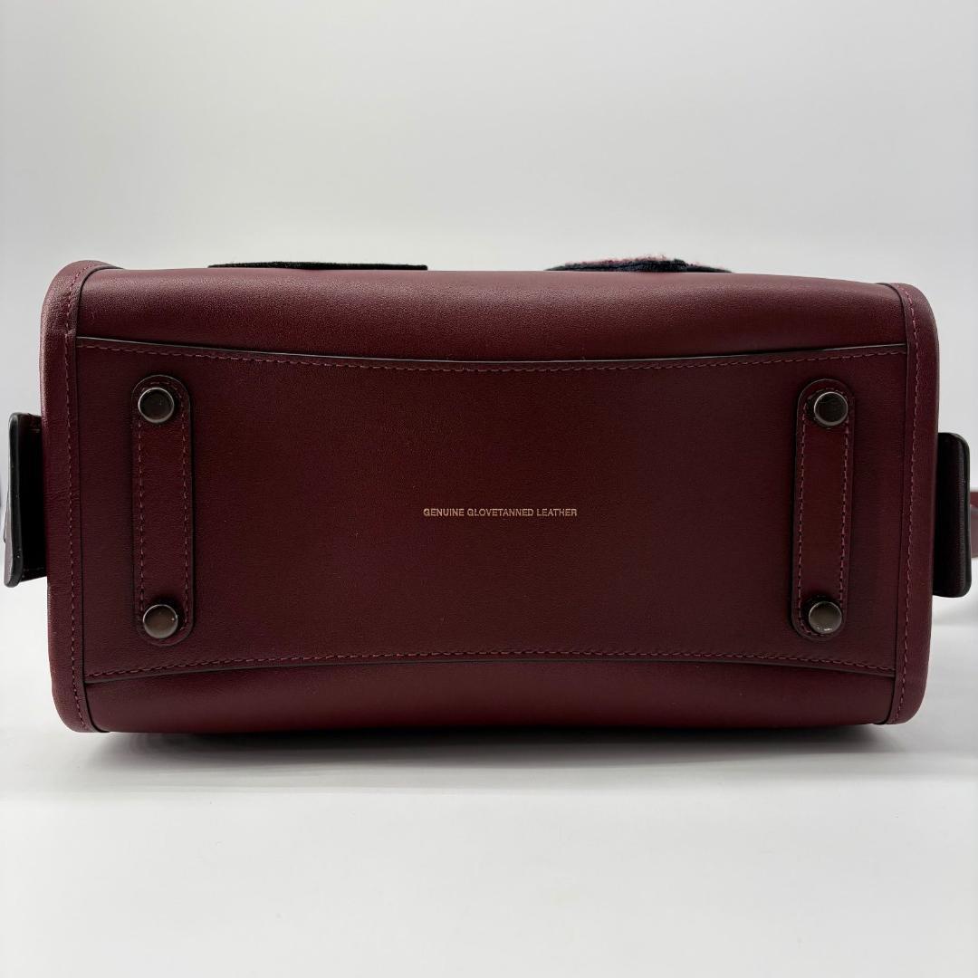 16445✨新品タグ付き✨COACH ローグ25 ヴァーシティ パッチ 2way