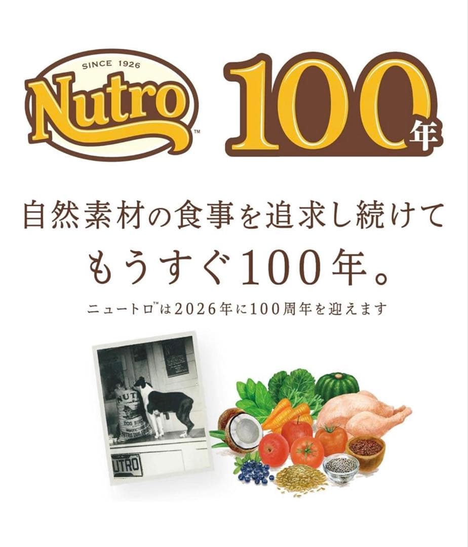 Nutro ナチュラルチョイス シニア犬用 中型犬~大型犬用ラム&玄米7.5kg